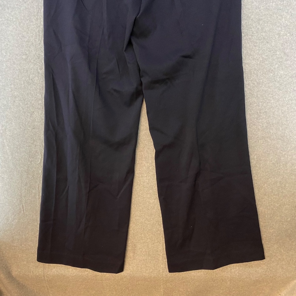 New! Long Tall Sally Size 18 US Navy Blue Versatile Wide Leg Trouser - Picture 6 of 6